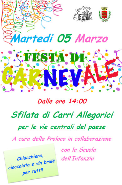 Martedì grasso al Carnevale di Caorso (PC)